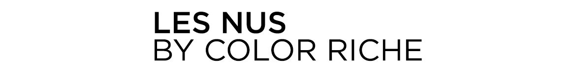 Color Riche Les Nus Logo